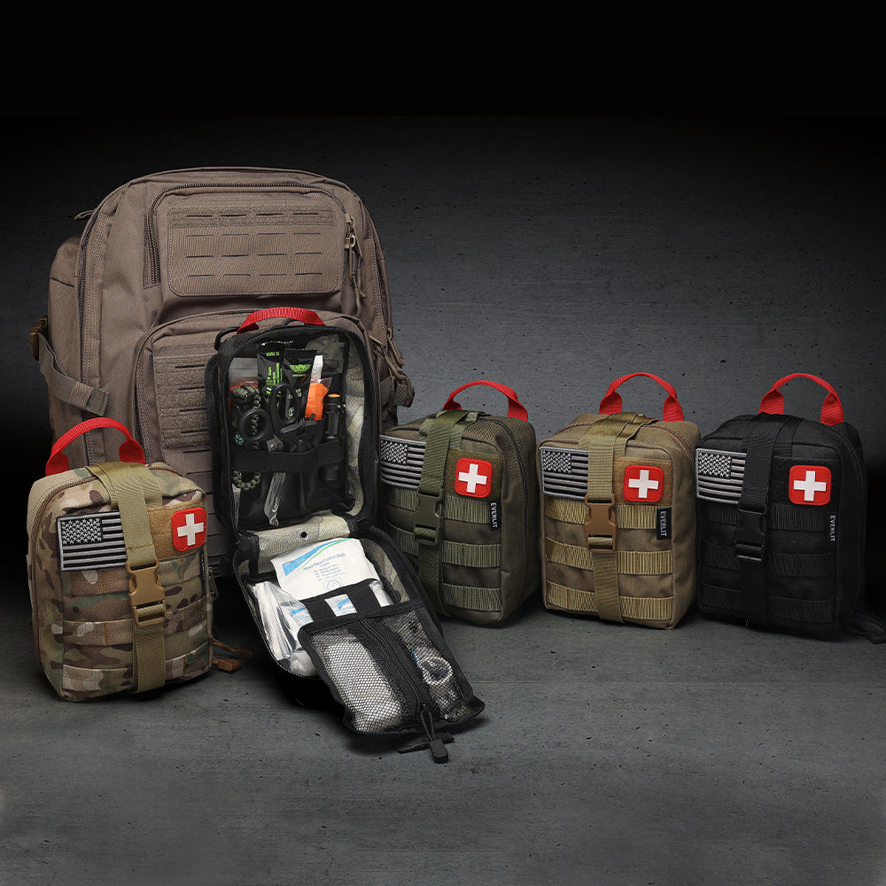 ESSENTIAL<br> SURVIVAL FIRST AID KIT