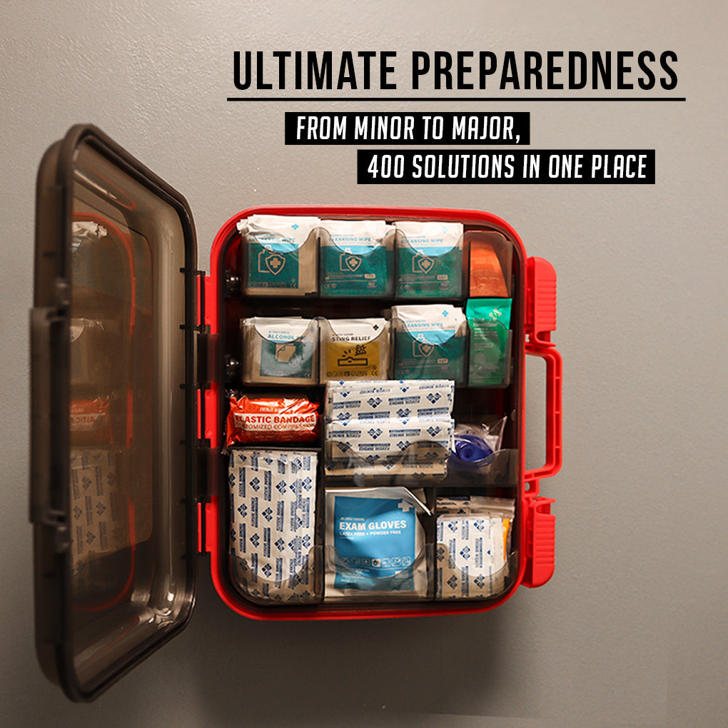 OSHA/ANSI Compliant All-Purpose 400 Pcs First Aid Kit