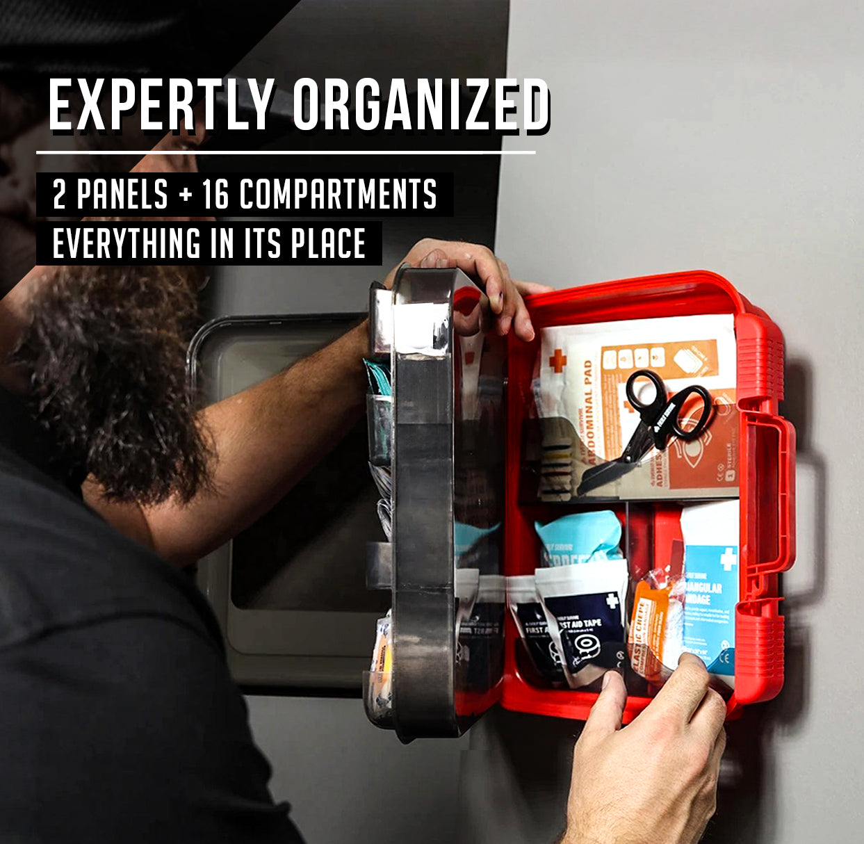 OSHA/ANSI Compliant All-Purpose 400 Pcs First Aid Kit