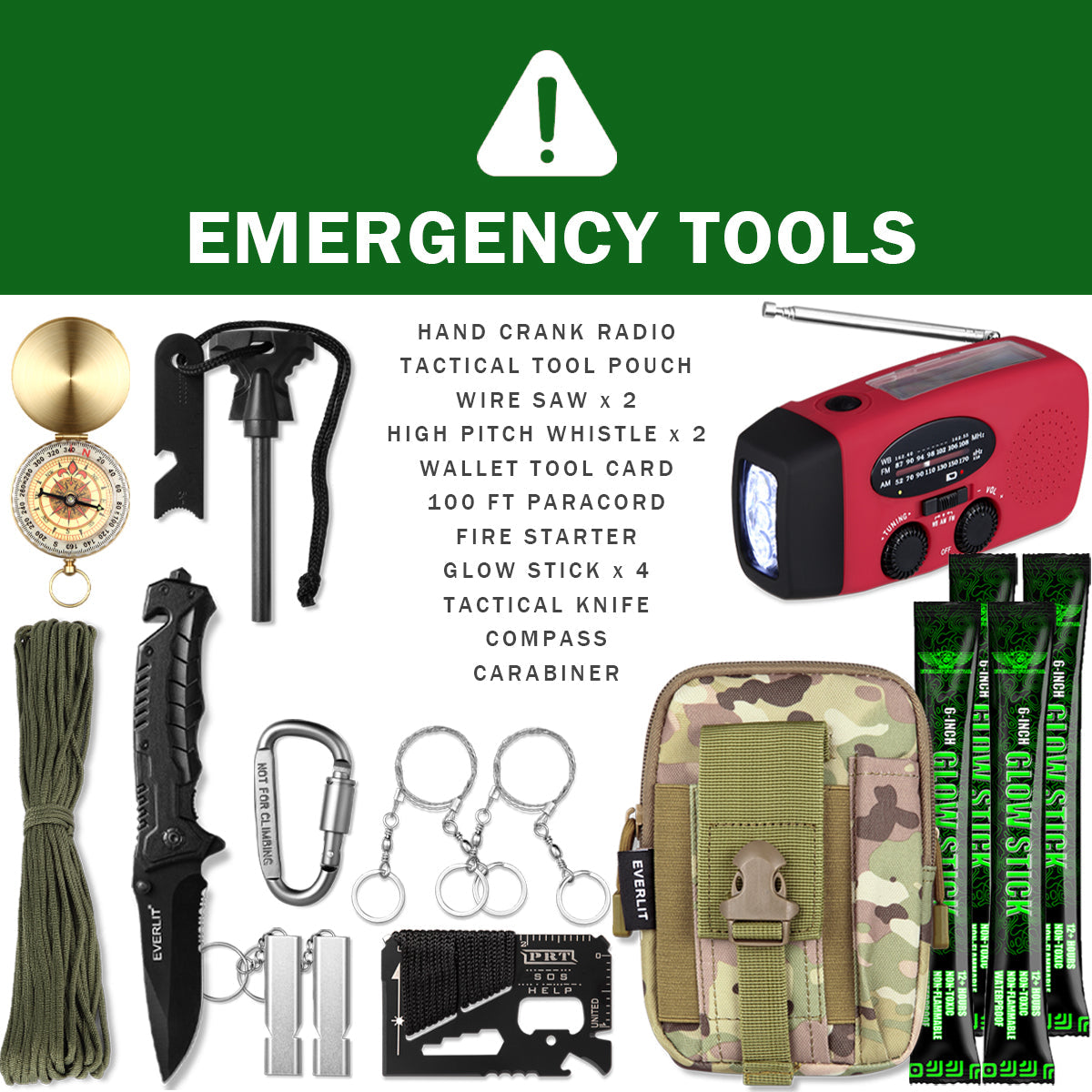 STORM II™ EMERGENCY KIT<br>2-PERSON
