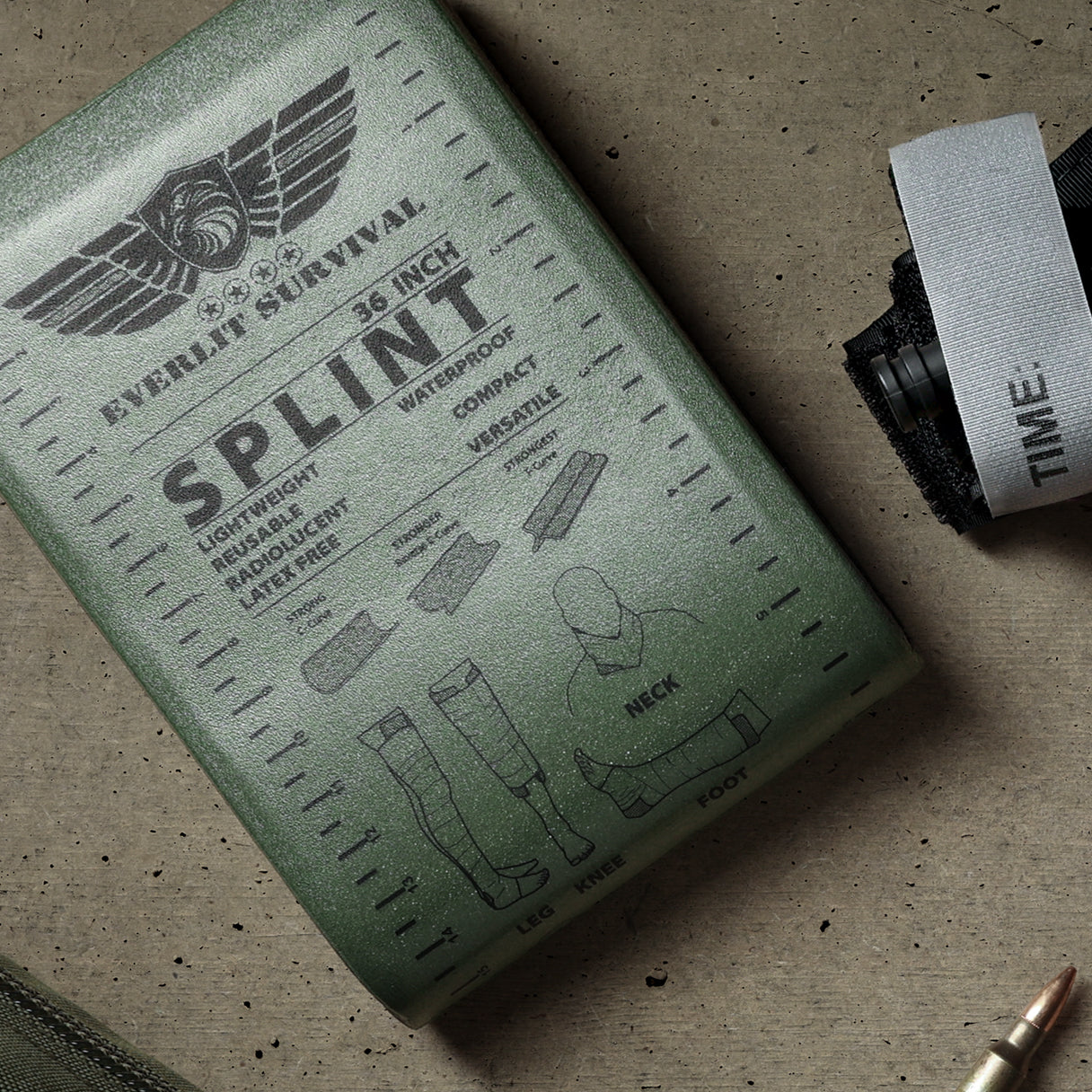 COMBAT SPLINT FOLDED