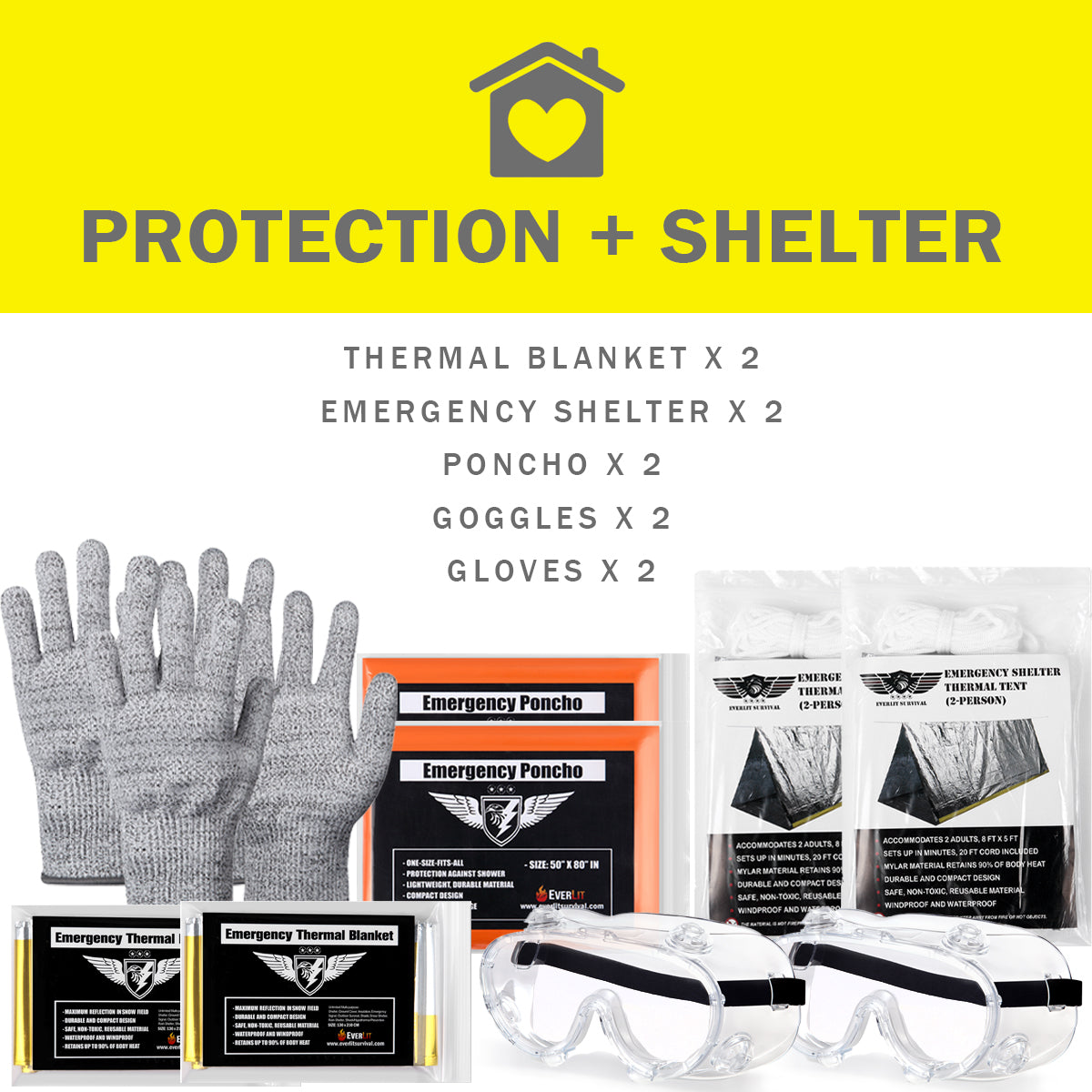 STORM II™ EMERGENCY KIT<br>2-PERSON