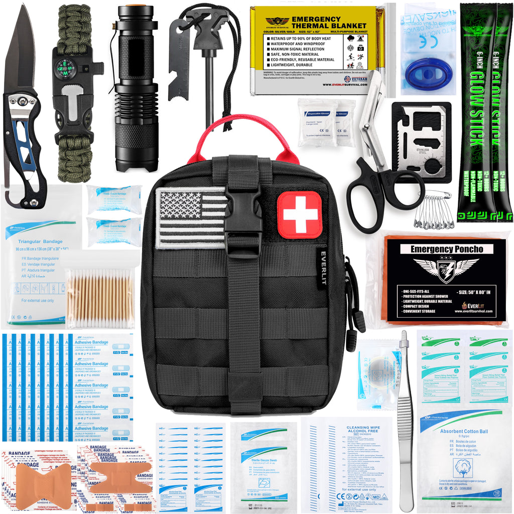 ESSENTIAL<br> SURVIVAL FIRST AID KIT