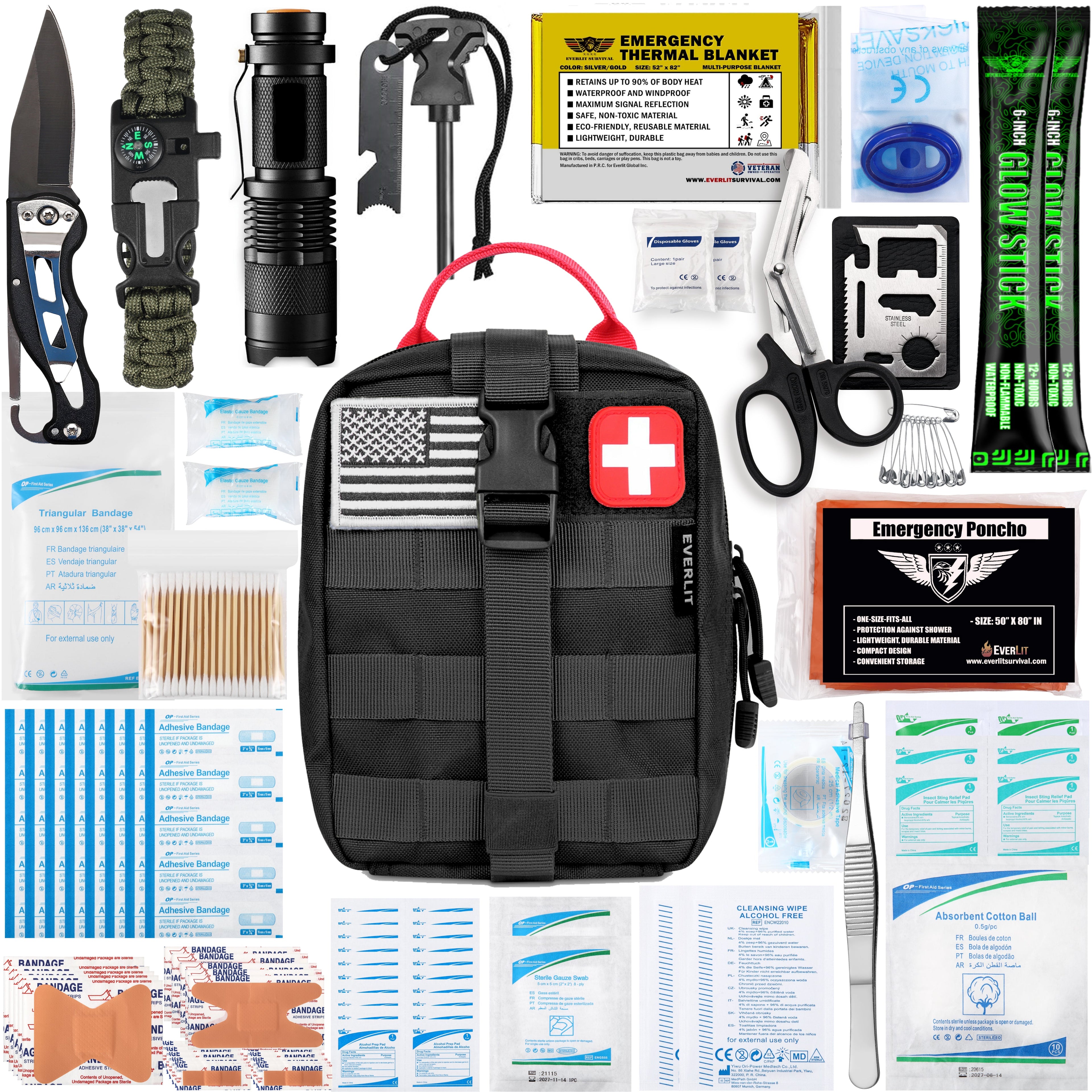ESSENTIAL<br> SURVIVAL FIRST AID KIT
