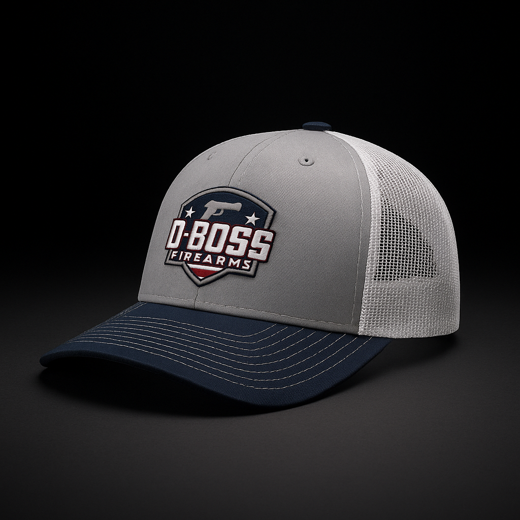 Charcoal Grey & Navy Trucker Hat