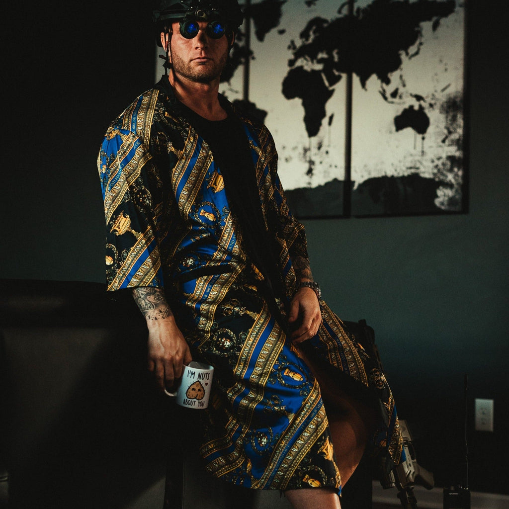 Savage Kimono Robe - Medusa
