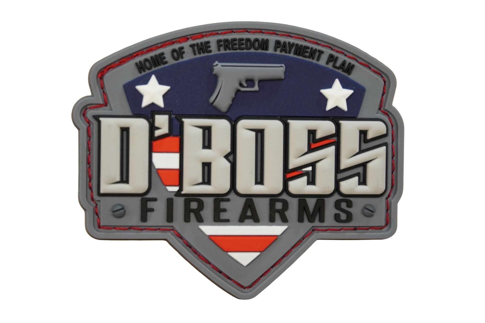 D'Boss Firearms PVC Logo Patch