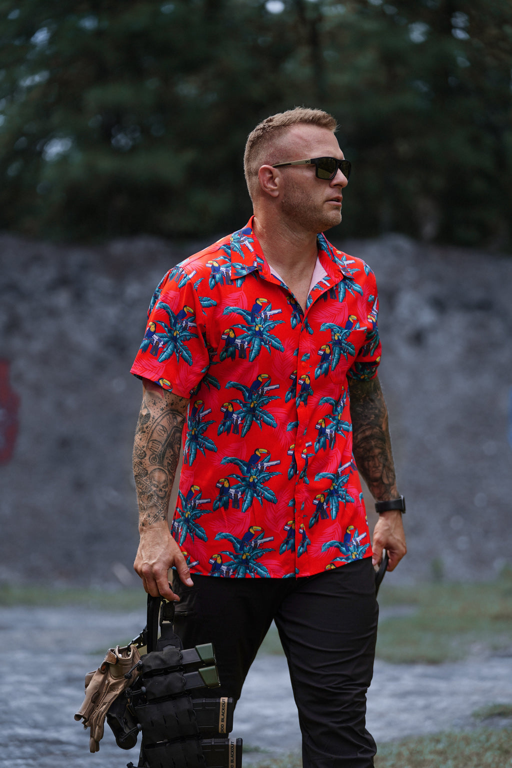 Toucan Deadly Button-up