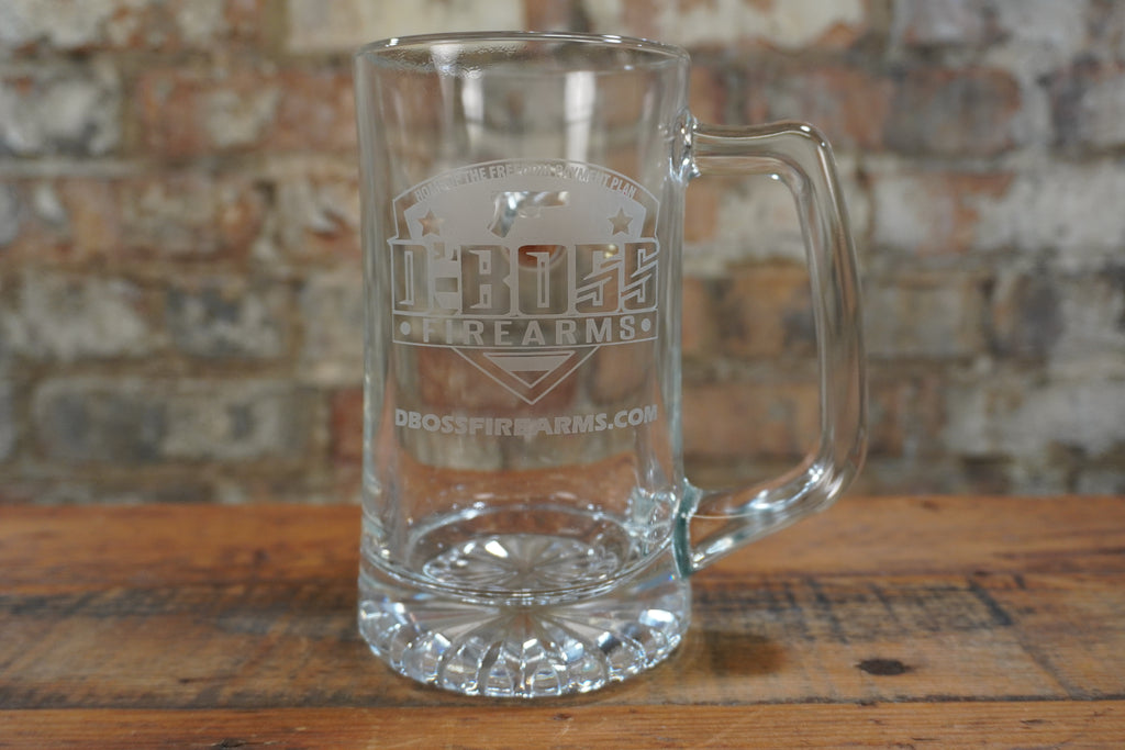 D'Boss .50 BMG Glass Mug