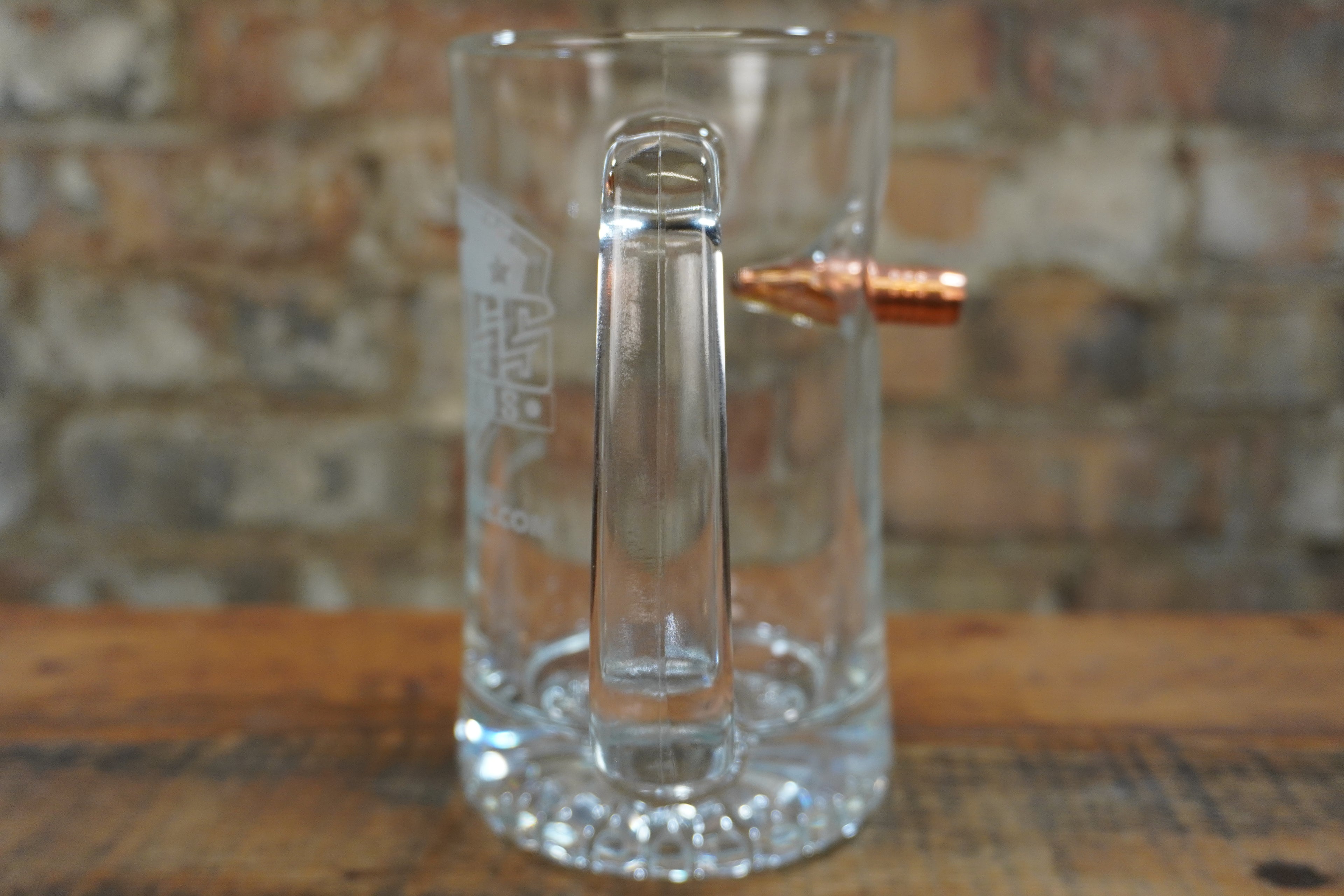 D'Boss .50 BMG Glass Mug