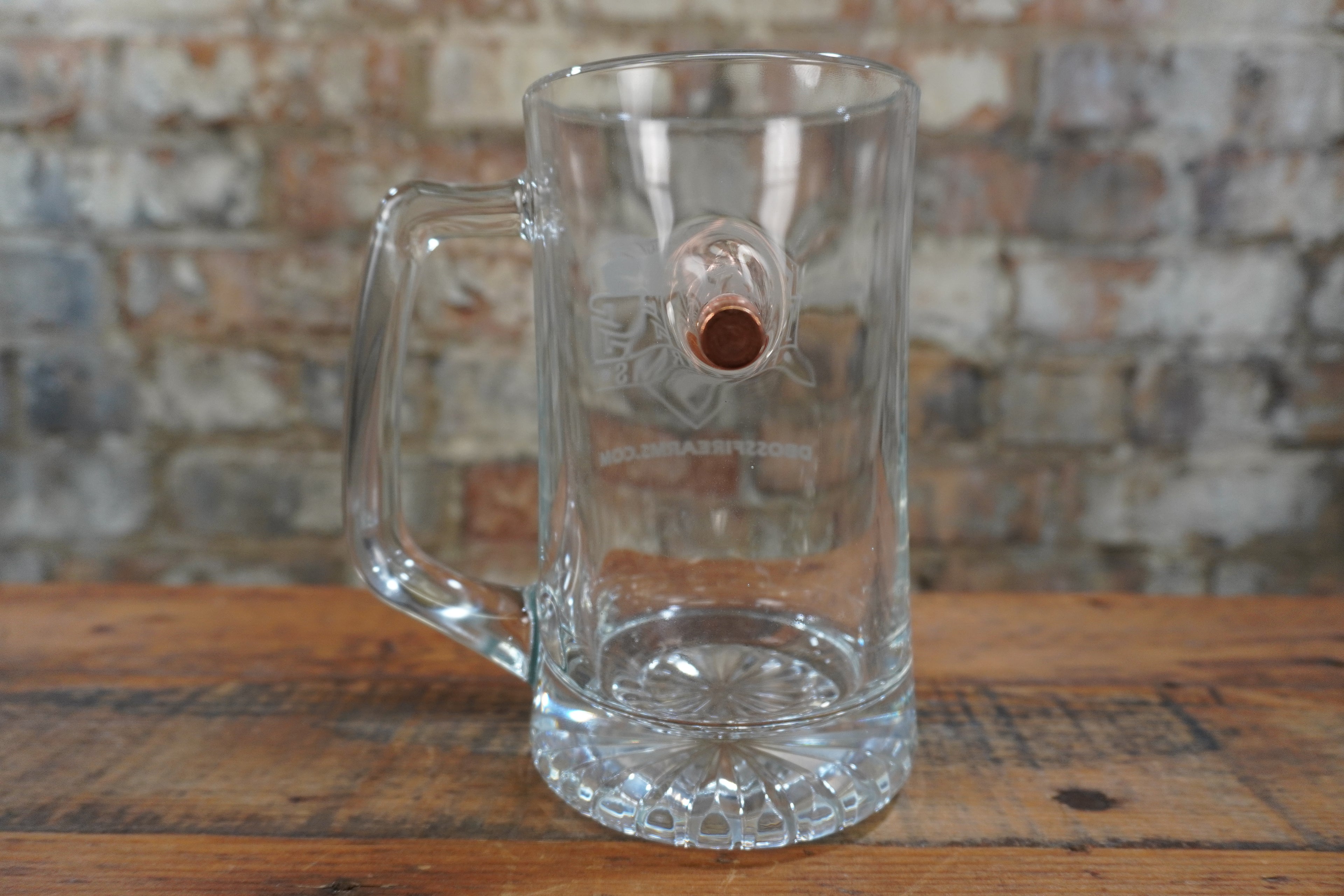 D'Boss .50 BMG Glass Mug
