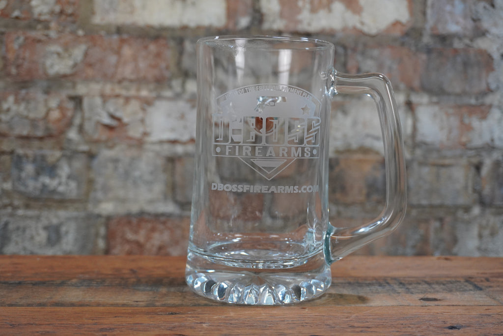 D'Boss .50 BMG Glass Mug