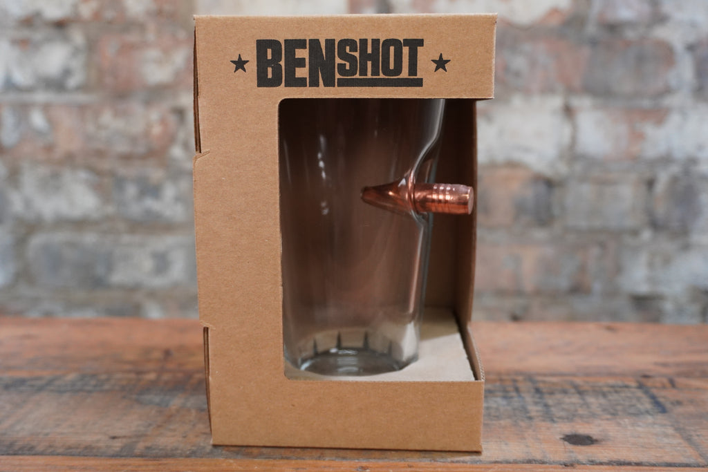 BenShot .50 BMG Pint Glass