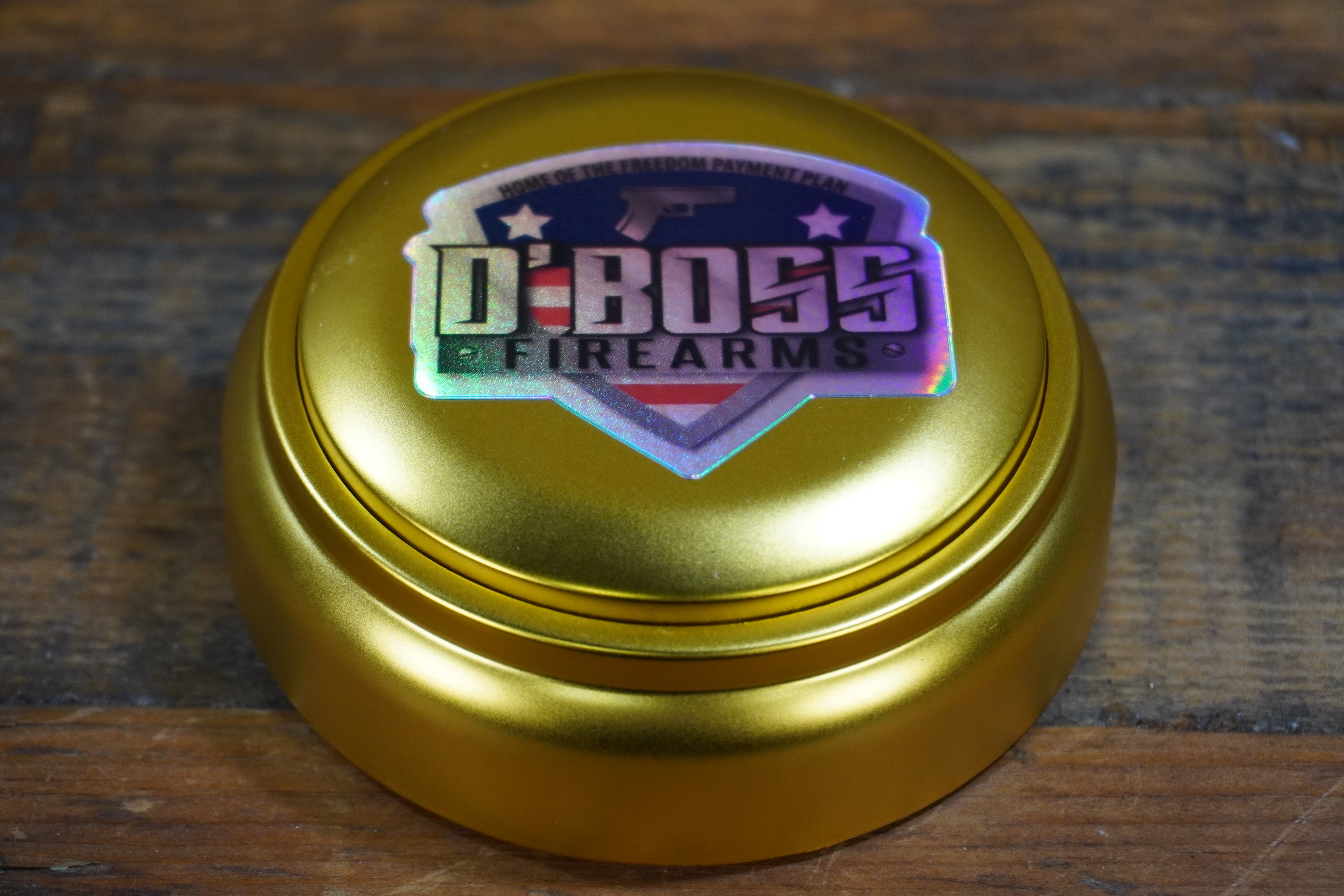 D'Boss Firearms Gold YEET Button