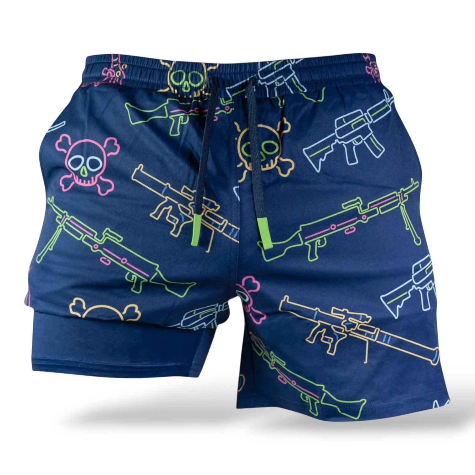 Swim Trunks - Neon Lights & Gun Fights