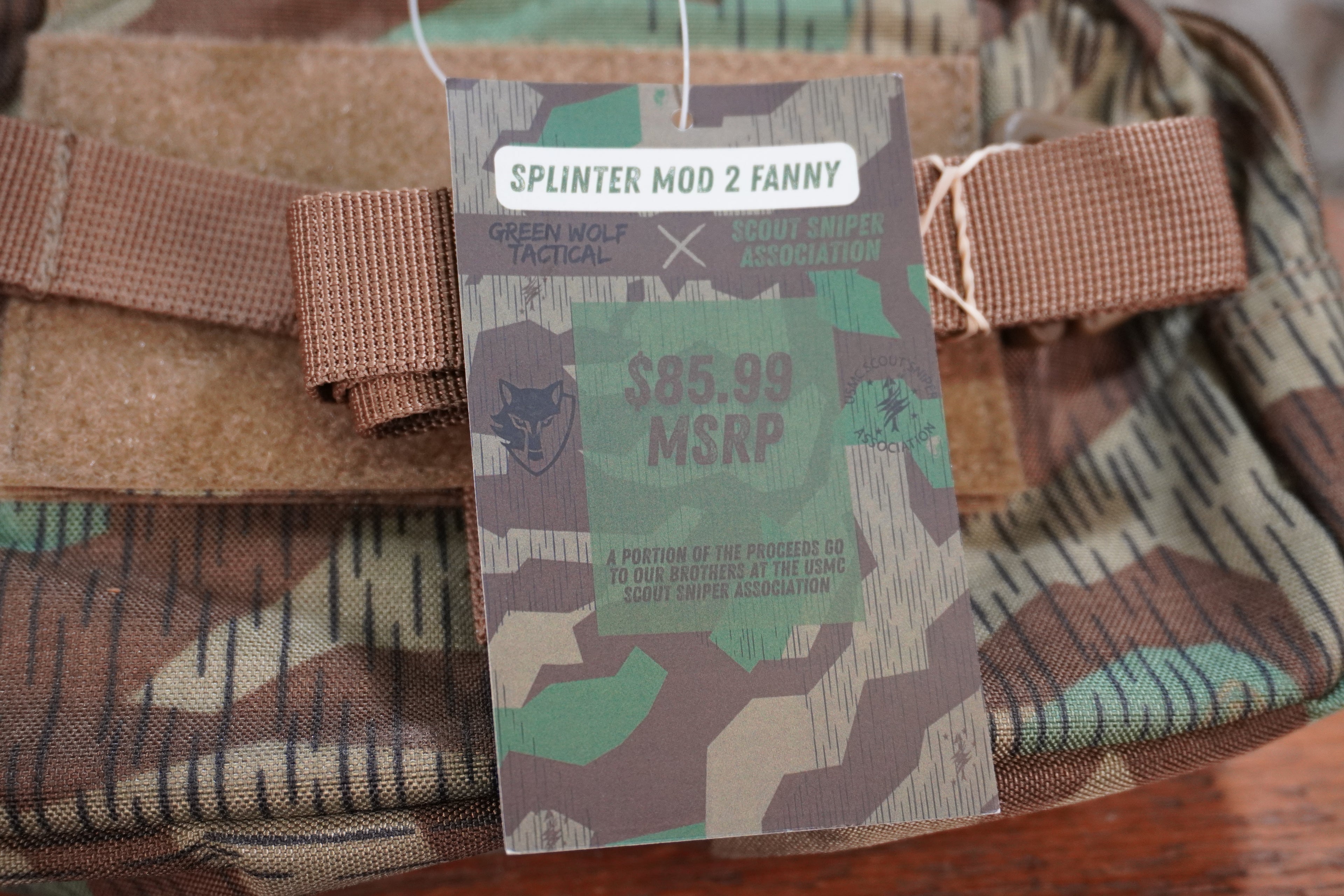 Splinter Camo Fanny Pack