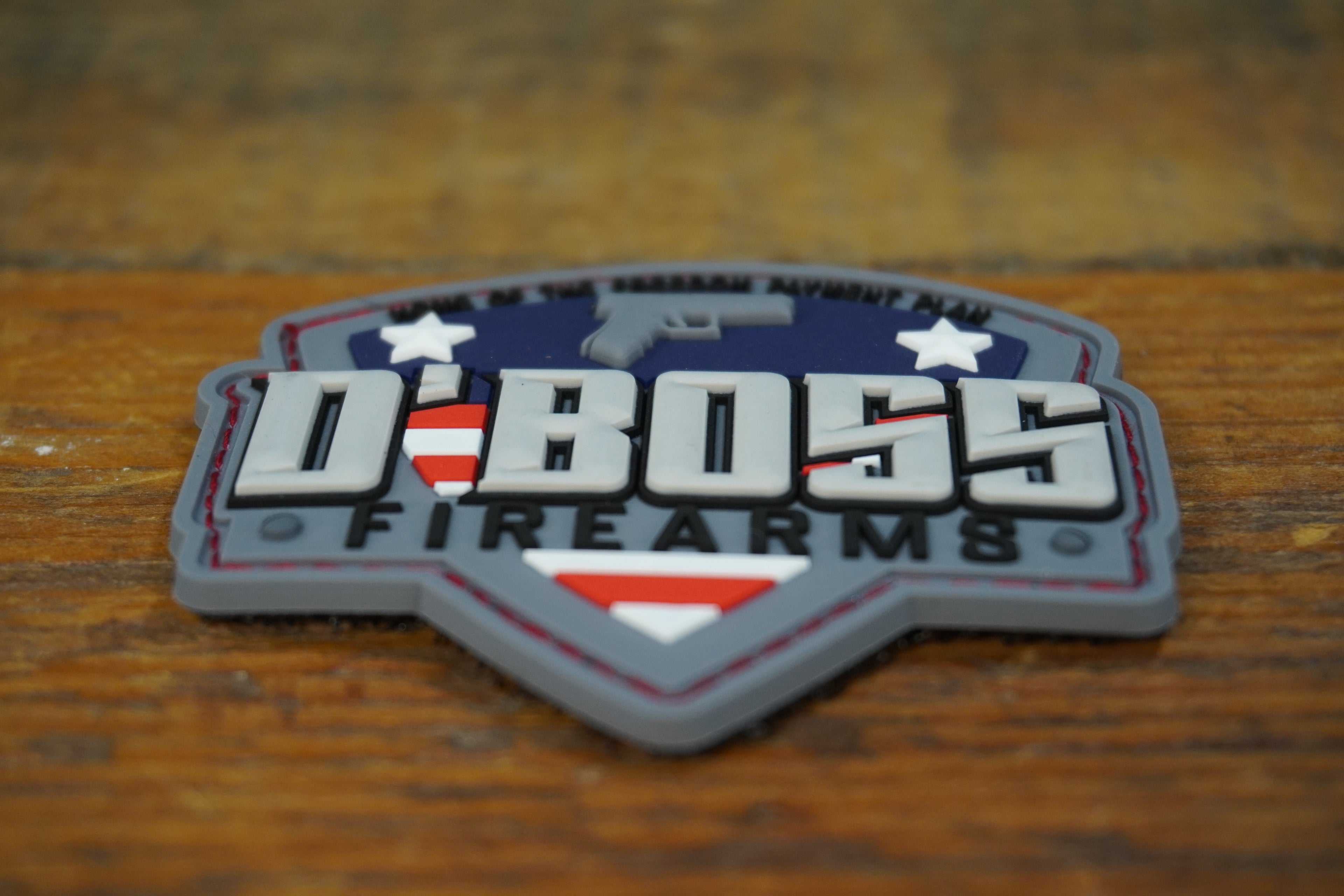 D'Boss Firearms PVC Logo Patch