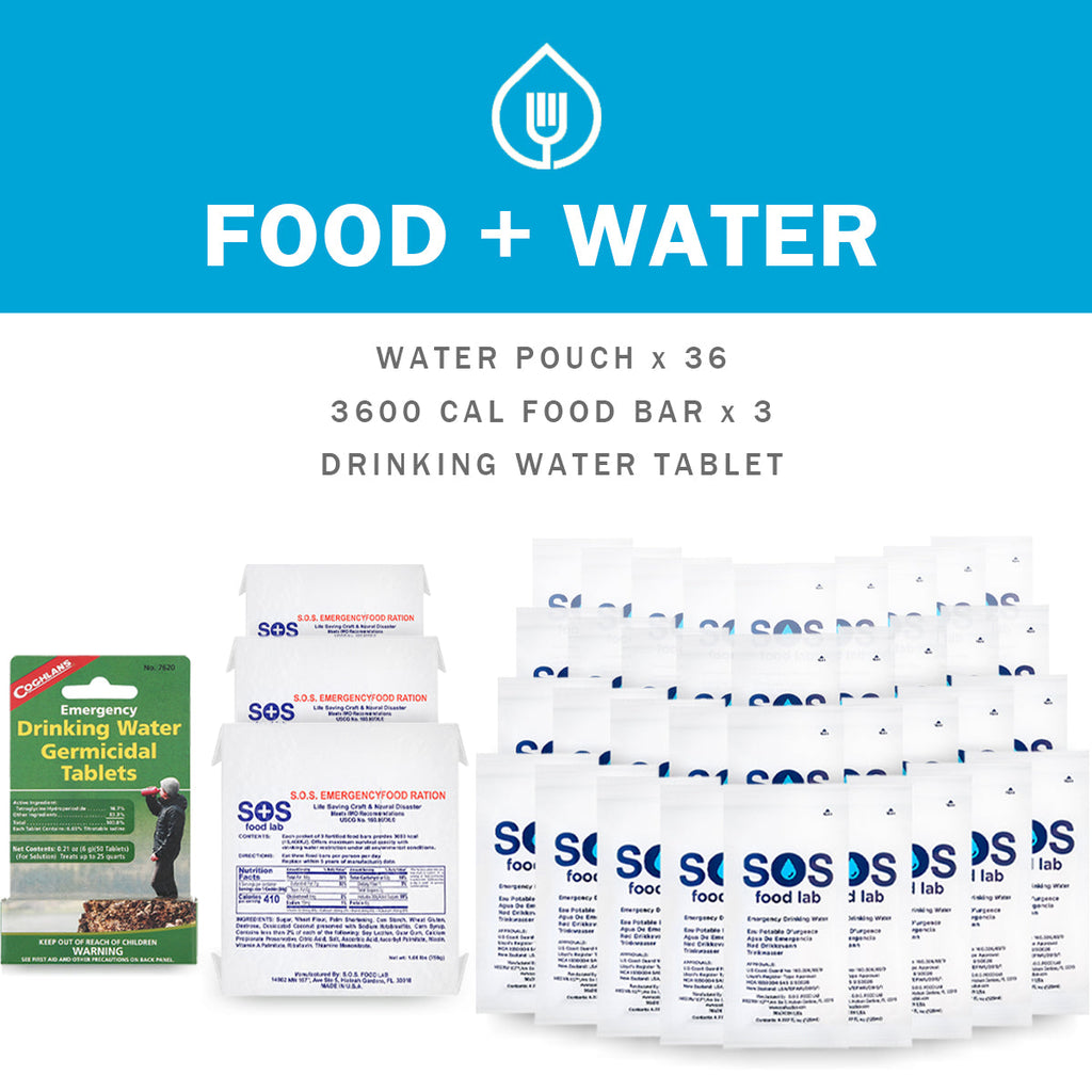 STORM III™ EMERGENCY KIT<br>3-PERSON