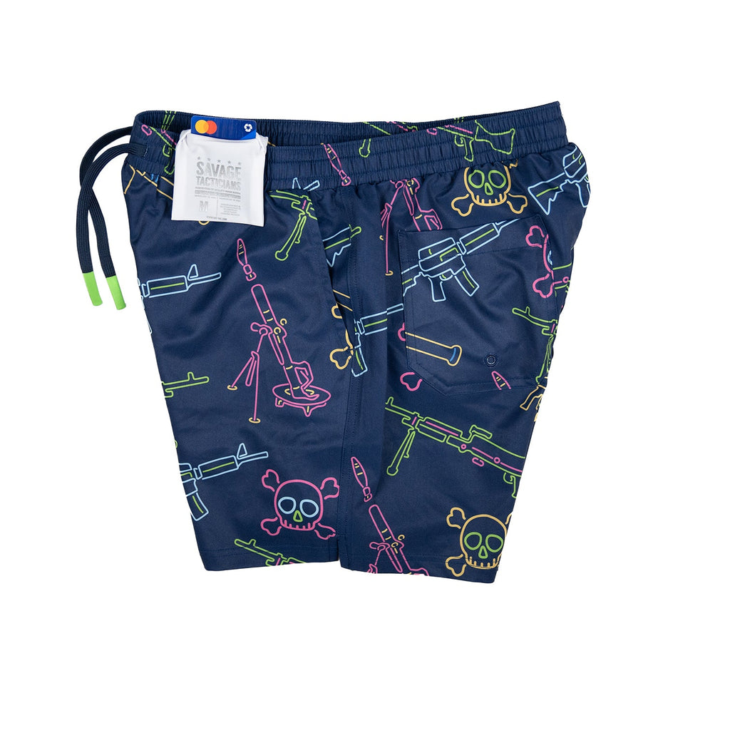 Swim Trunks - Neon Lights & Gun Fights