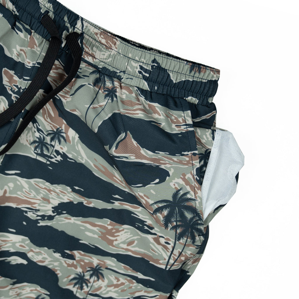 Swim Trunks - Tiger Stripe