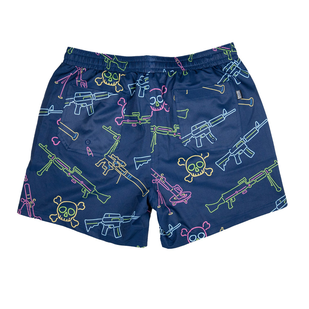 Swim Trunks - Neon Lights & Gun Fights